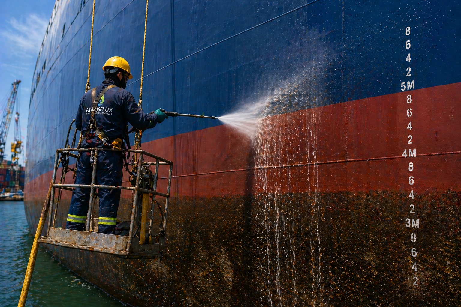 Hull and technical cleaning